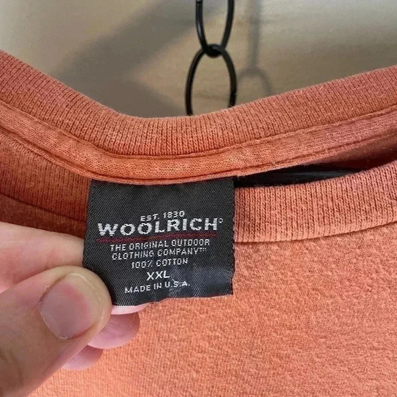 Vintage Woolrich Fine Fishing T-shirt Size XXL - Picture 3 of 5